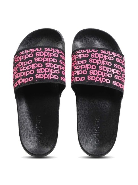 Adidas Women's SPRIGHT Black Slides — image 5