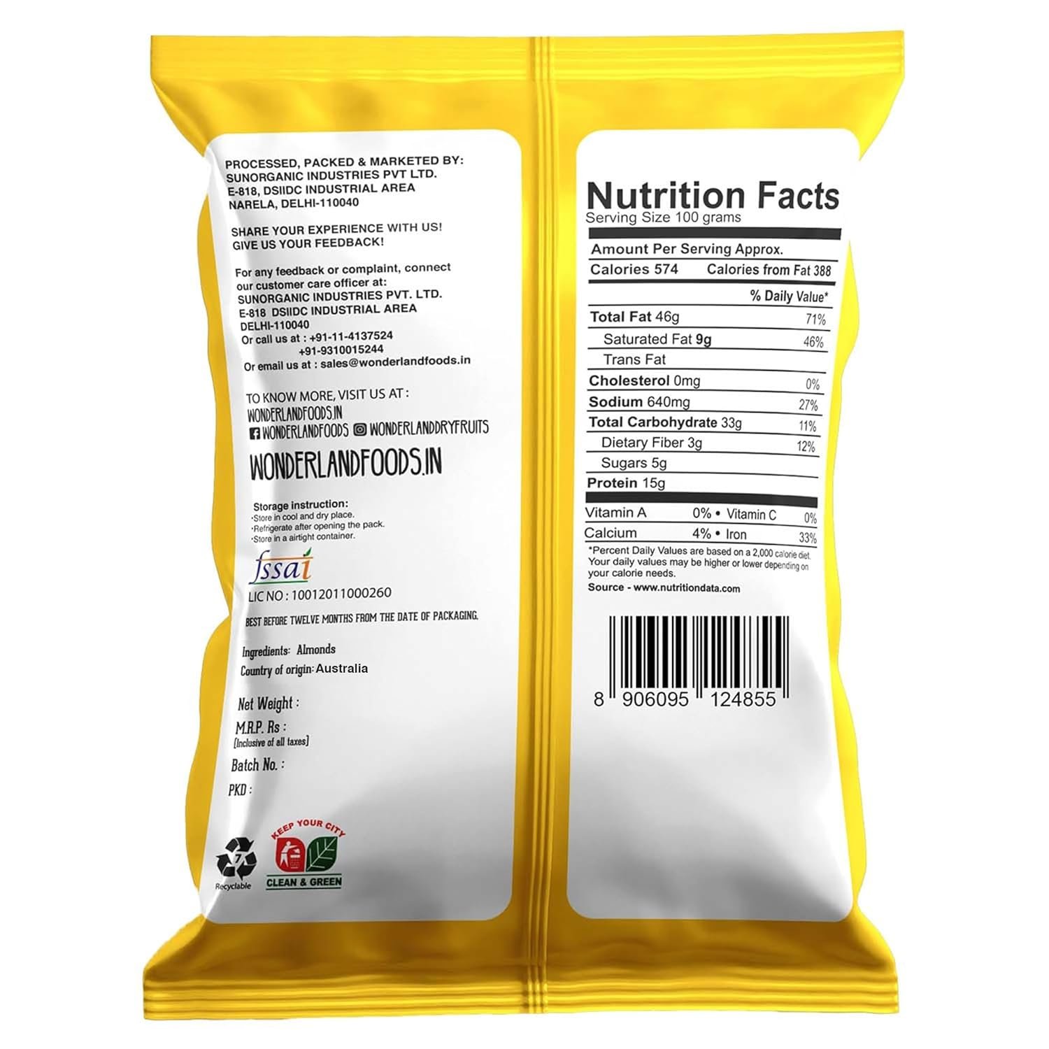 1 Kg Almonds Kernel | Premium Badam Giri — image 3