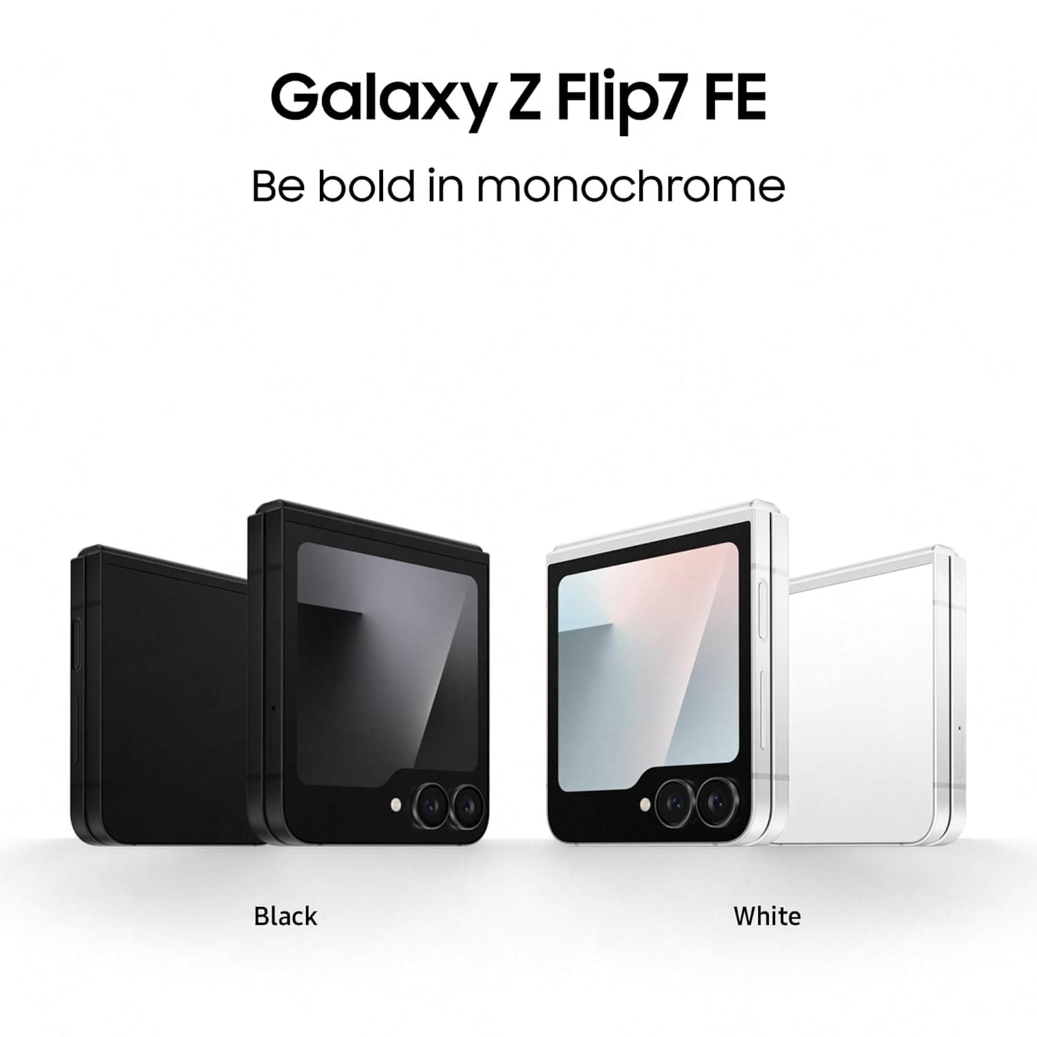 Samsung Galaxy Z Flip7 FE 5G Smartphone with Galaxy AI (Black, 8GB RAM, 128GB Storage), Ultra Sleek Compact Design, 50MP High-Resolution FlexCam, Long-Lasting 4000 mAh Battery, All-New One UI 8 — image 2