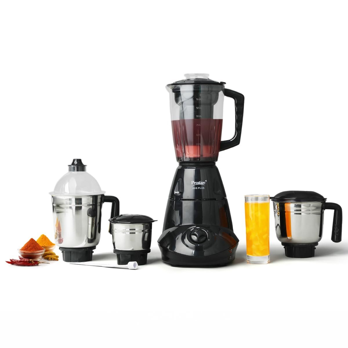Prestige IRIS Plus 750 watt mixer grinder with Jar