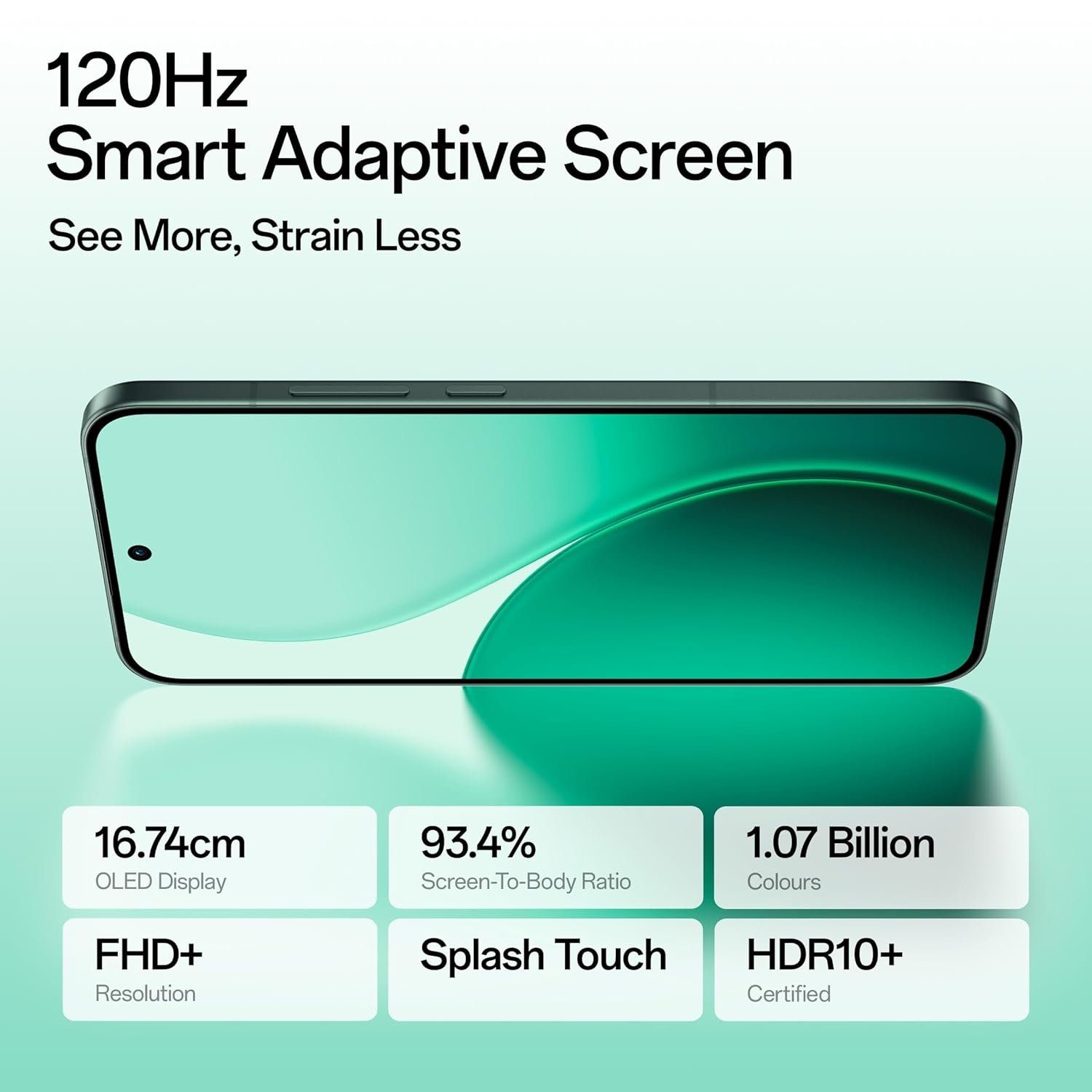 OPPO Reno14 5G (Mint Green, 8GB RAM, 256GB Storage) with No Cost EMI/Additional Exchange Offers — image 7