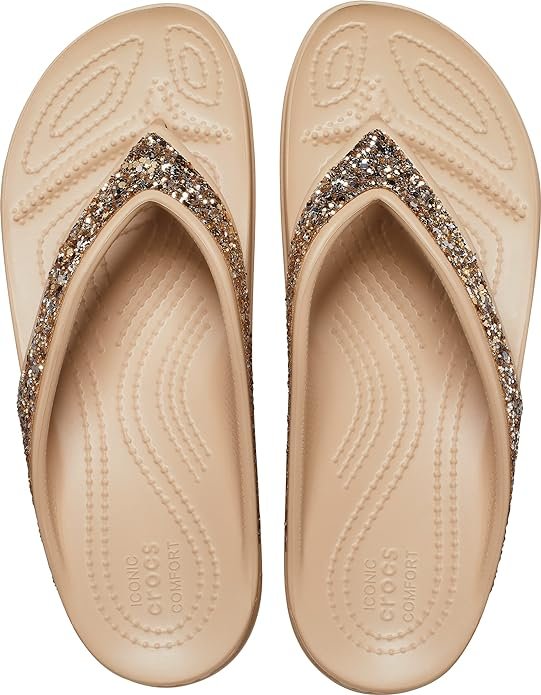 Crocs Women's Sloane Glitter Wedge Clog — image 3