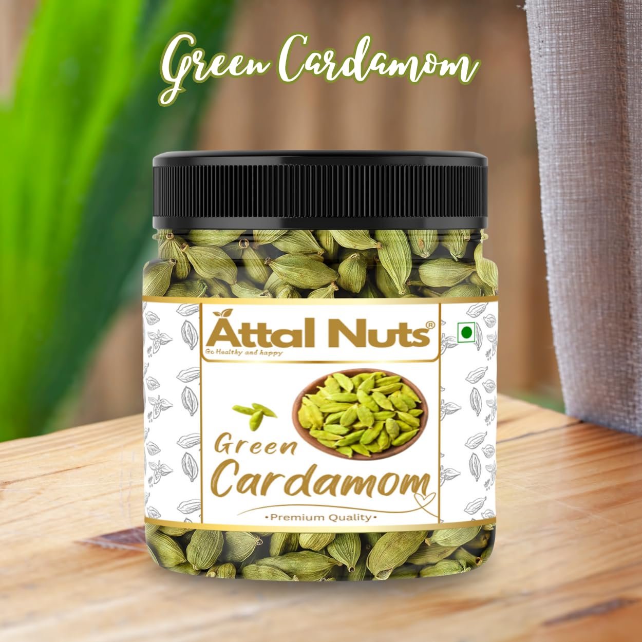 Cardamom Elaichi Whole Fresh & Aromatic Spice Perfect for Cooking, Tea & Sweets - 1 Kg — image 9