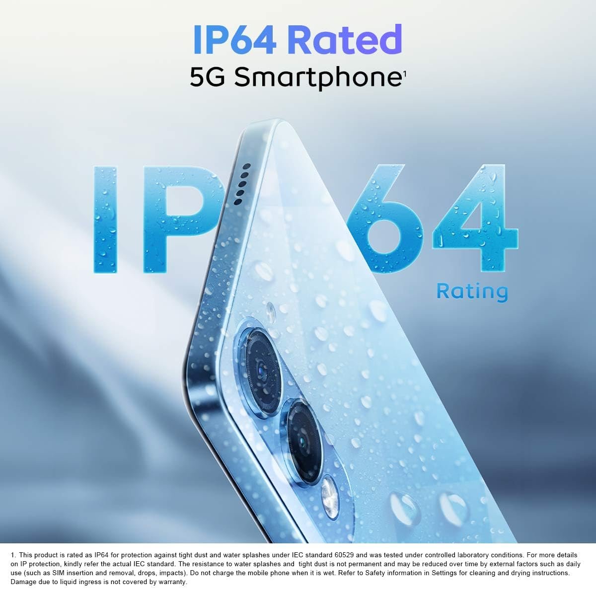 iQOO Z10 Lite 5G (Cyber Green, 6GB RAM, 128GB Storage) | 6000 mAh Battery | Dimensity 6300 5G Processor with 433K+* AnTuTu Score | IP64 Rated & Military Grade Shock-Resistance* — image 3