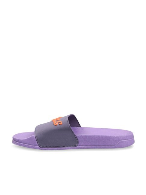 Adidas Women's ADILETTE SHOWER Purple Slides — image 4