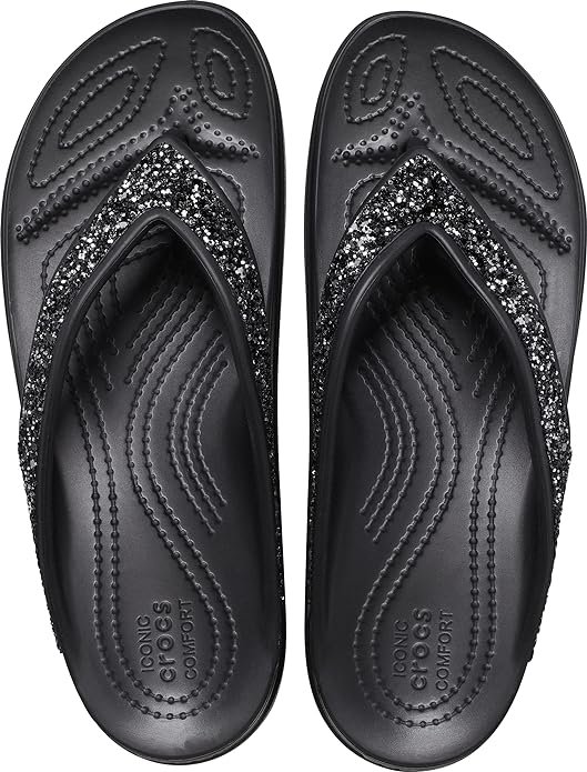 Crocs Women's Sloane Glitter Wedge Clog — image 3