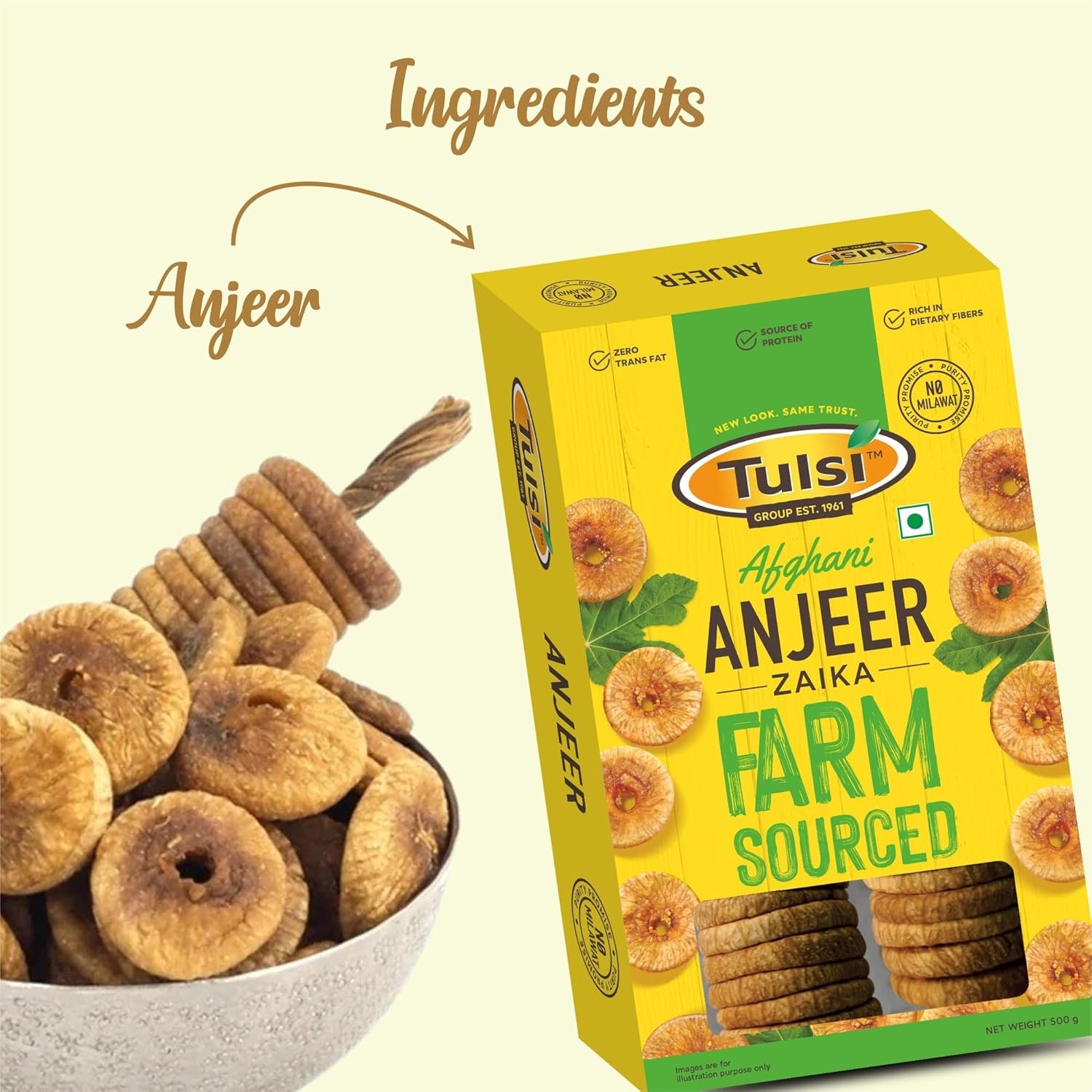 Afghani Dried Anjeer Zaika 1 Kg — image 3