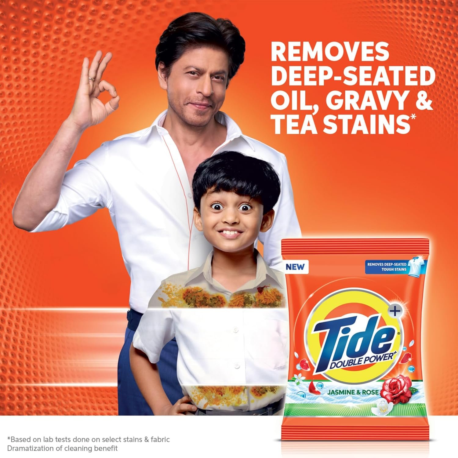 6kg+2kg Tide Plus Double Power Detergent Washing Powder Jasmine & Rose 7kg + 3kg FREE — image 3