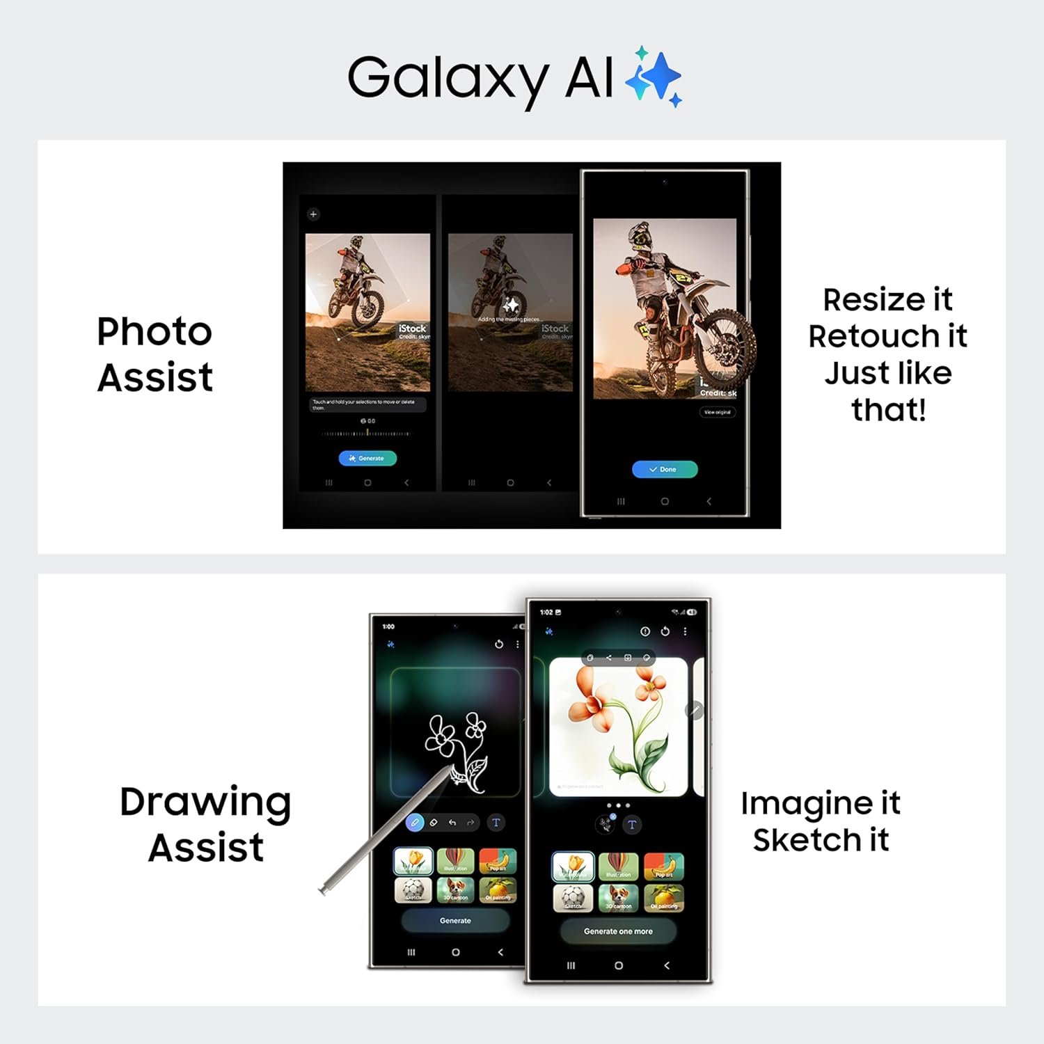 Samsung Galaxy S24 Ultra 5G AI Smartphone with Galaxy AI (Titanium Gray, 12GB, 256GB Storage), Snapdragon 8 Gen 3, 200 MP Camera with ProVisual Engine and 5000mAh Battery — image 4