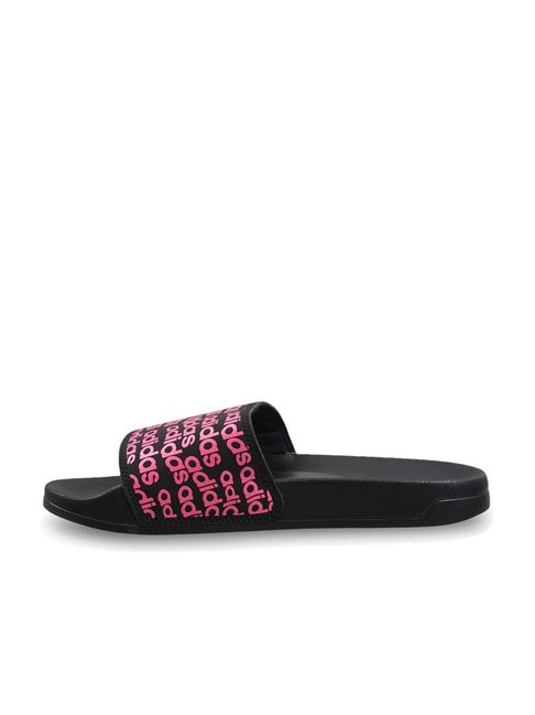 Adidas Women's SPRIGHT Black Slides — image 4