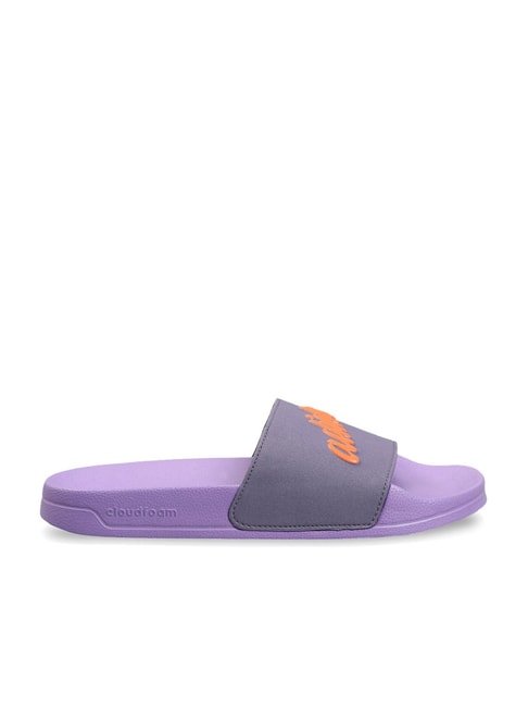 Adidas Women's ADILETTE SHOWER Purple Slides — image 5