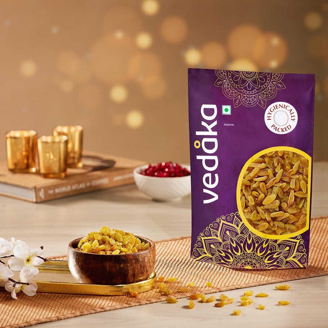 1 Kg | Kismish | Premium Dried Grapes | Sweet Fruity Taste and Soft Chewy Texture | Natural Source of Antioxidants, Potassium & Fiber | Healthy Snack — image 2