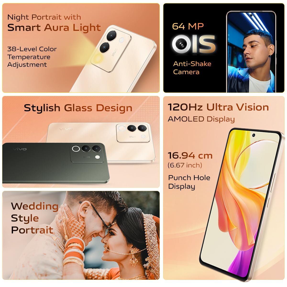 Vivo Y200 5G Mobile (Jungle Green, 8GB RAM, 256GB Storage) with No Cost EMI/Additional Exchange Offers — image 5