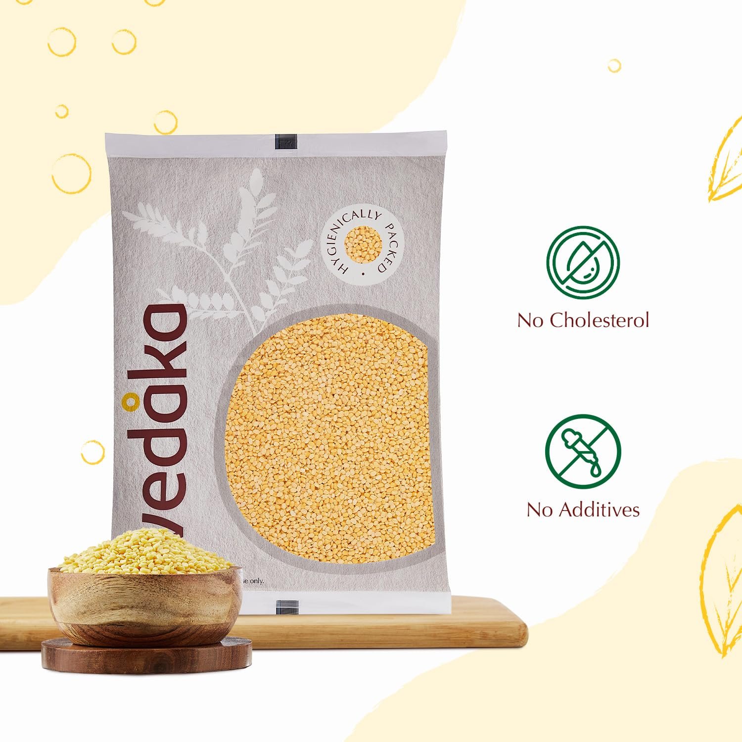5 Kg Unpolished Yellow Moong Dal| Popular Yello Moong Dal | Naturally Rich in Protein | Naturally Cholesterol Free — image 5