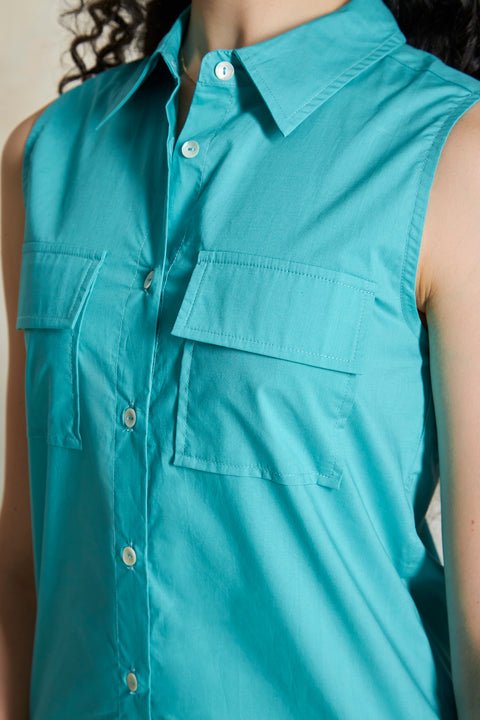 Hancy 100% Cotton Shirt Dress — image 5