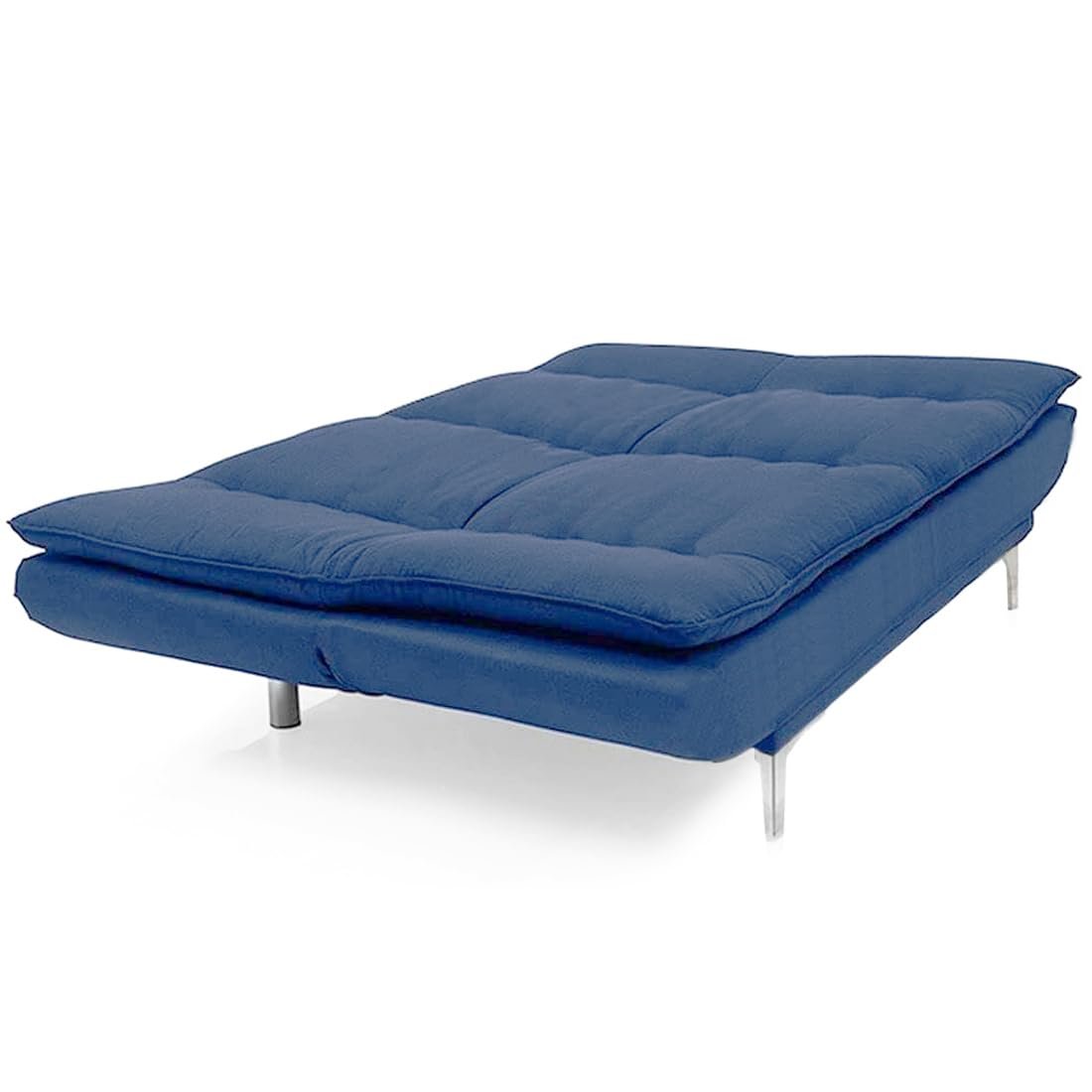 CASASTYLE Brio Fabric 3 Seater Sofa Cum Bed Set (Sky Blue) — image 5