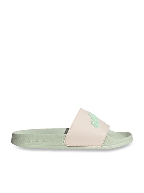 Adidas Women's ADILETTE SHOWER Pink Slides — image 3