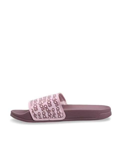 Adidas Women's SPRIGHT Pink Slides — image 5