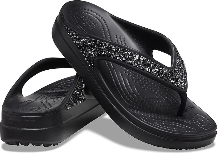 Crocs Women's Sloane Glitter Wedge Clog — image 1