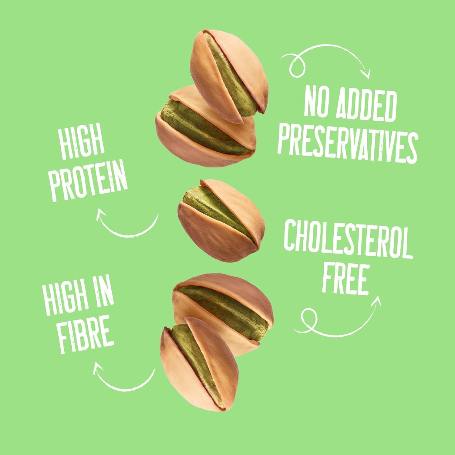 1kg Yogabar Premium Pista Crunchy Pistachios|Tasty & Healthy Nuts Dry Fruits|Rich in Protein, Fibre, Gluten Free & Low Calories|Healthy Snacks|Dry Fruit Gift Pack — image 2