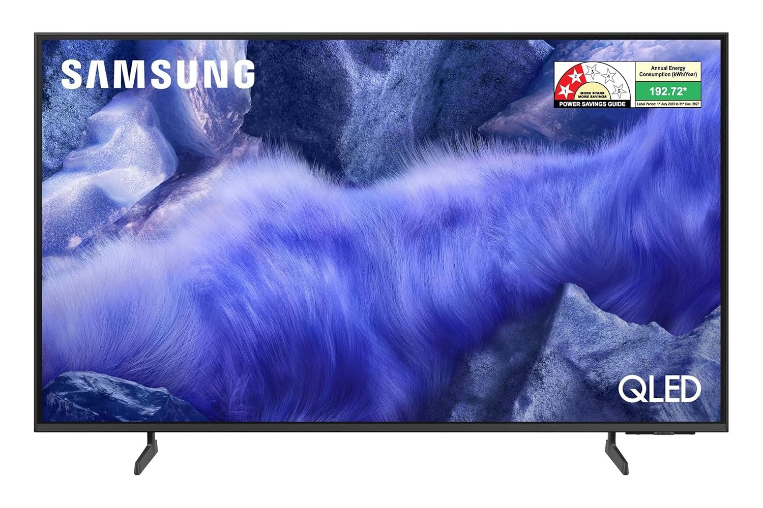 Samsung 138 cm (55 inches) Vision AI 4K Ultra HD Smart QLED TV QA55QEF1AULXL