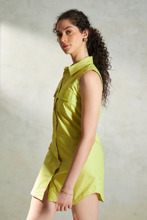 Marvina 100% Cotton Shirt Dress — image 4