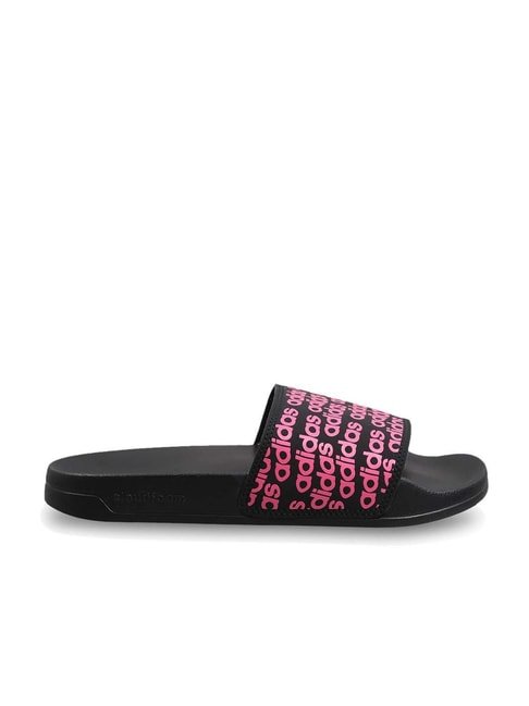 Adidas Women's SPRIGHT Black Slides — image 2