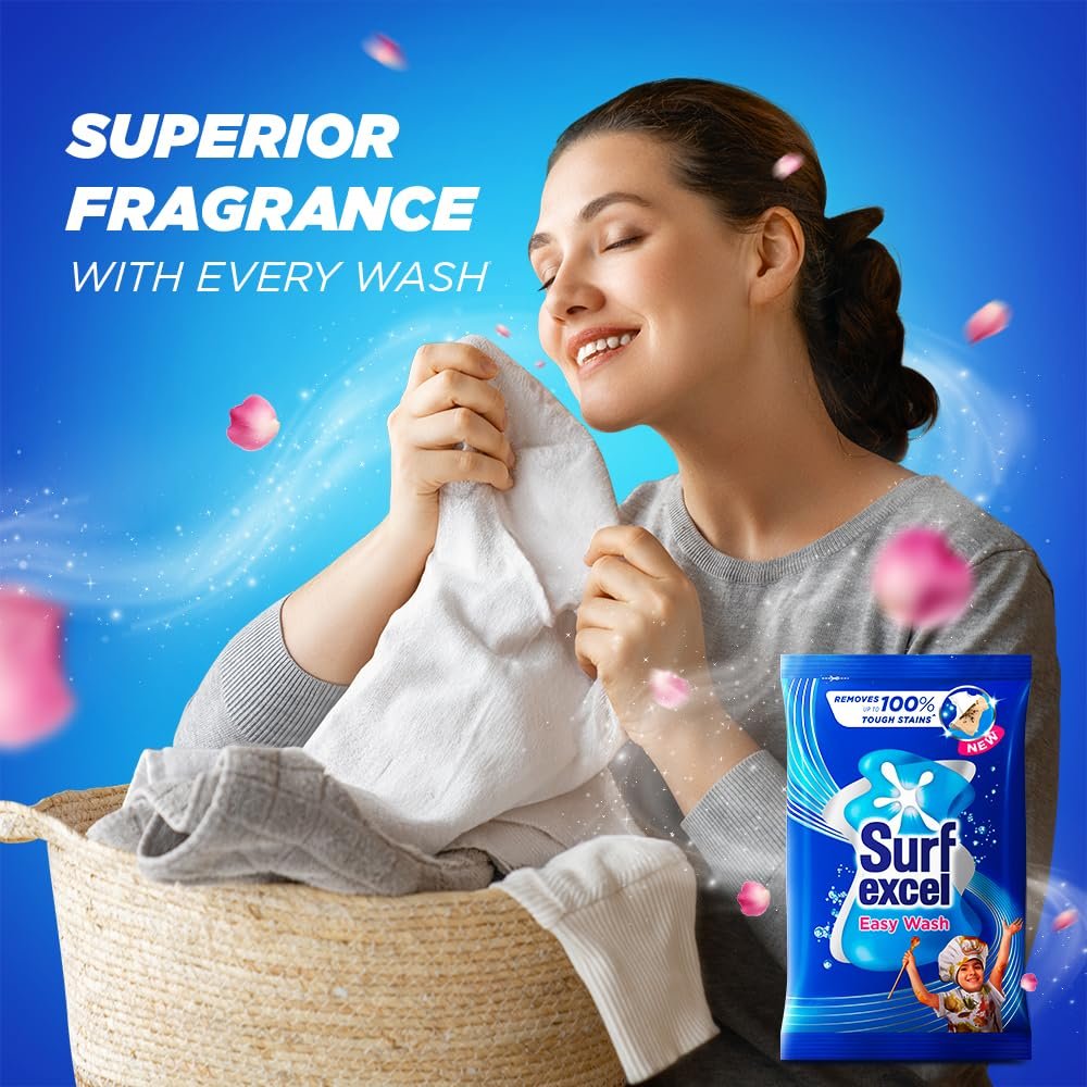 7 kg Surf Excel Easy Wash Detergent Powder | Superfine Washing Powder | Dissolves Easily & Removes Tough Stains | Suitable for all Washing Machines — image 3