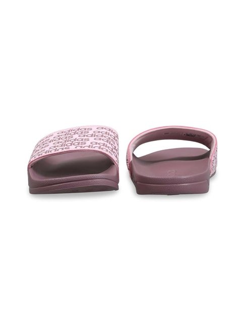 Adidas Women's SPRIGHT Pink Slides — image 3