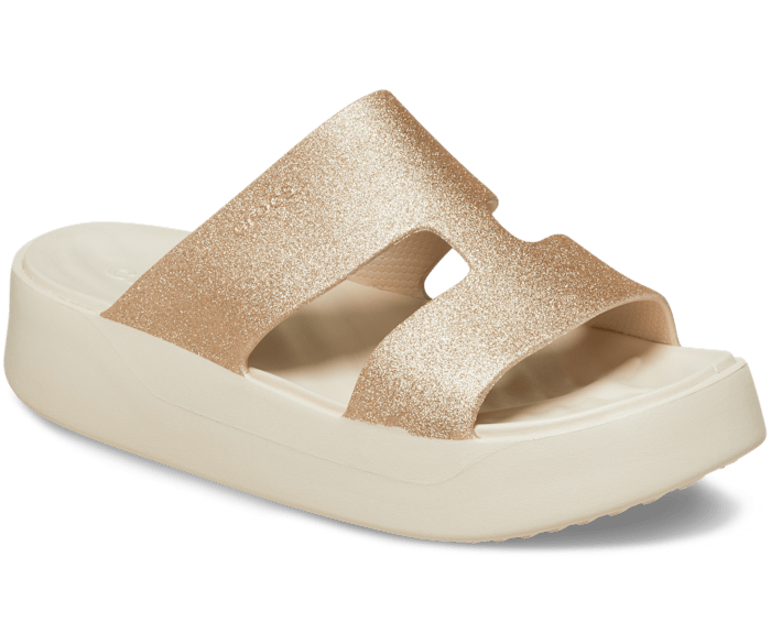 GETAWAY PLATFORM GLITTER H-STRAP